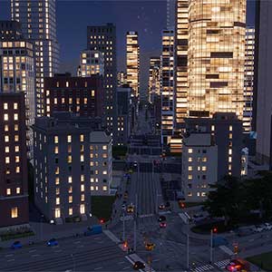 Cities Skylines 2 - Nachtlichter