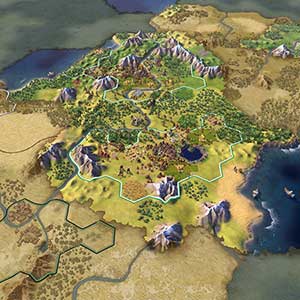 Civilization 6 - Stadtplan