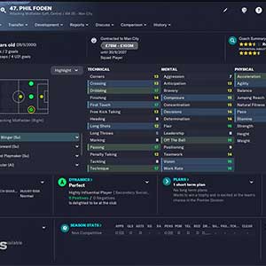 Football Manager 2023 - Spieler-Informationen